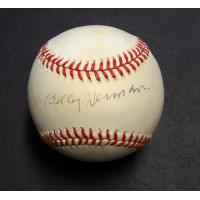 Billy Herman Signed Official Rawlings National League Baseball JSA Authenticated