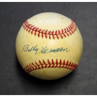 Billy Herman Signed Official Rawlings National League Baseball JSA Authenticated