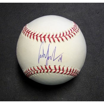 Conner Jackson Signed Rawlings Official Major League Baseball JSA Authenticated