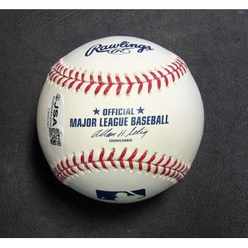 Conner Jackson Signed Rawlings Official Major League Baseball JSA Authenticated