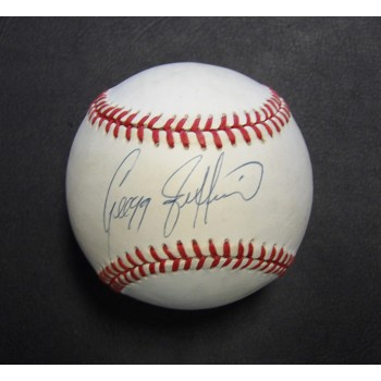 Gregg Jefferies Signed Official National League Baseball JSA Authenticated