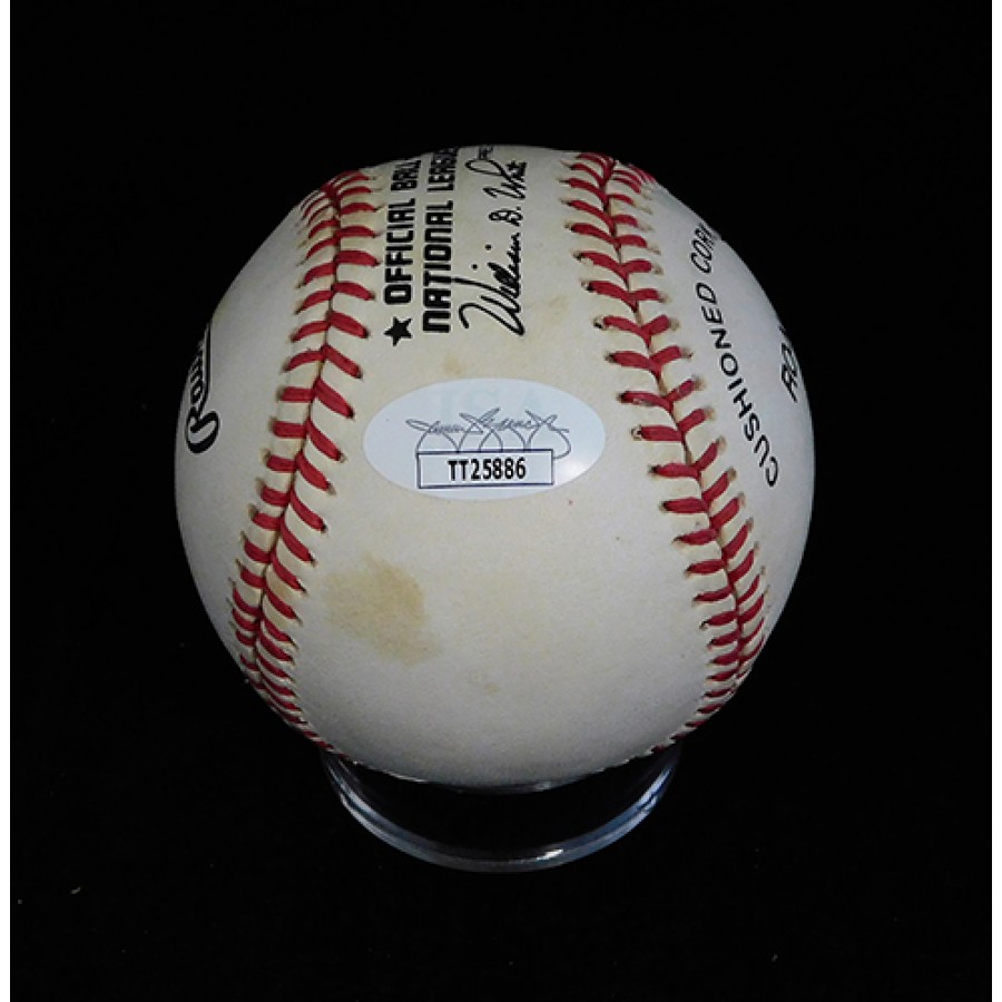 Ferguson Fergie Jenkins Signed Official National League Baseball