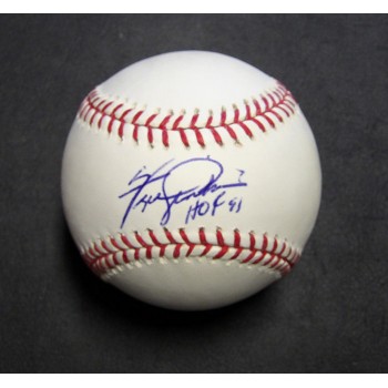 Ferguson Fergie Jenkins Signed Official Major League Baseball JSA Authentic MLB
