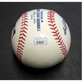 Ferguson Fergie Jenkins Signed Official Major League Baseball JSA Authentic MLB