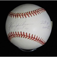 Ferguson Fergie Jenkins Signed Official National League Baseball JSA Authentic