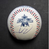 Ubaldo Jimenez Signed Rawlings 2010 All-Star Game Baseball JSA Authenticated