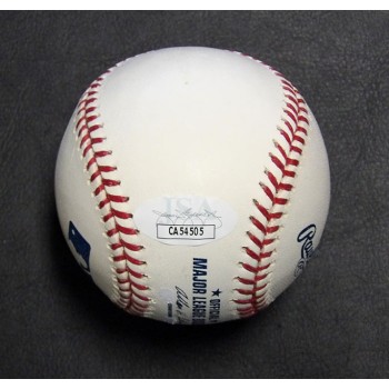Dan Johnson Signed Official MLB Rawlings Major League Baseball JSA Authenticated