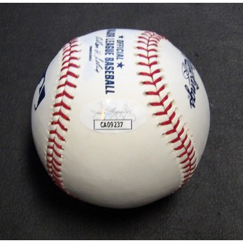 Jason Johnson Signed Rawlings MLB Major League Baseball JSA Authenticated