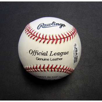 David Justice Signed Rawlings Official League Baseball JSA Authenticated