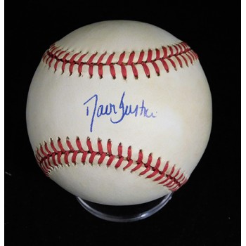 David Justice Signed Official American League Baseball JSA Authenticated