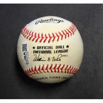 Eric Karros Signed Official National League Baseball JSA Authenticated