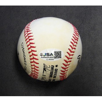 Eric Karros Signed Official National League Baseball JSA Authenticated