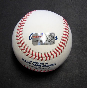 Chuck Knoblauch Signed Rawlings MLB Major League Baseball TRISTAR Authenticated