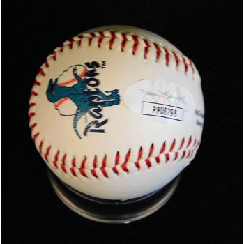 Tommy Lasorda Ogden Raptors Signed Mini Baseball JSA Authenticated