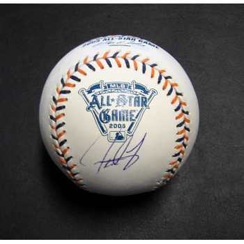 Derrek Lee Signed Official Rawlings 2005 All-Star Baseball JSA Authenticated