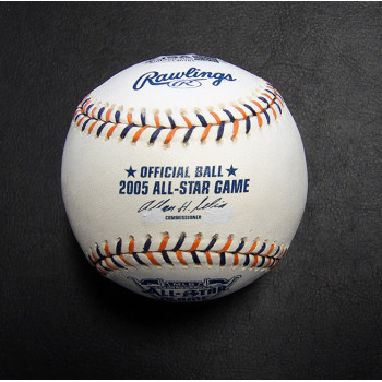 Derrek Lee Signed Official Rawlings 2005 All-Star Baseball JSA Authenticated