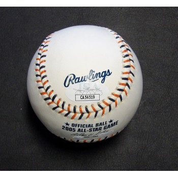 Derrek Lee Signed Official Rawlings 2005 MLB All-Star Baseball JSA Authenticated