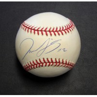 Darren Lewis Signed Official Rawlings National League Baseball JSA Authenticated