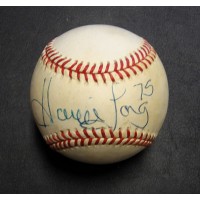 Howie Long Raiders Signed Rawlings Official American League Baseball JSA Authen