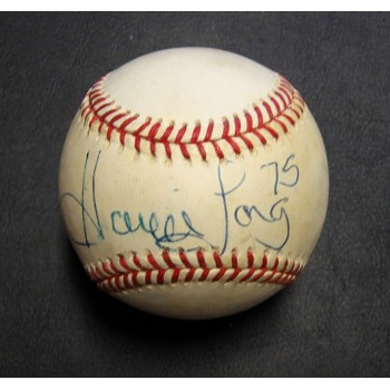 Howie Long Raiders Signed Rawlings Official American League Baseball JSA Authen