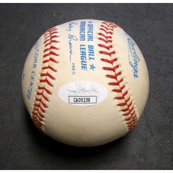 Howie Long Raiders Signed Rawlings Official American League Baseball JSA Authen