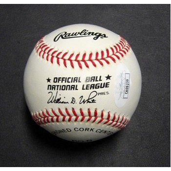 Javier Javy Lopez Signed Official National League Baseball JSA Authenticated