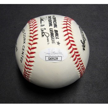 Javier Javy Lopez Signed Official National League Baseball JSA Authenticated