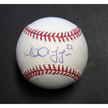 Michael Lorenzen Signed Rawlings Official Major League Baseball JSA Authentic