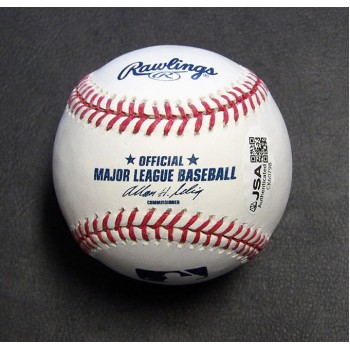 Michael Lorenzen Signed Rawlings Official Major League Baseball JSA Authentic