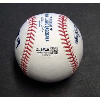 Michael Lorenzen Signed Rawlings Official Major League Baseball JSA Authentic