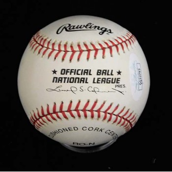 Bill Madlock Signed Official National League Baseball JSA Authenticated
