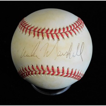 Mike Marshall Signed Official National League Baseball JSA Authenticated