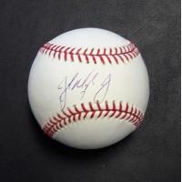 John Mayberry Jr. Signed Official Major League Baseball JSA Authenticated