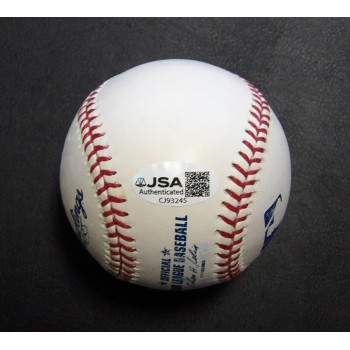 Quinton McCracken Signed Official Major League Baseball JSA Authenticated