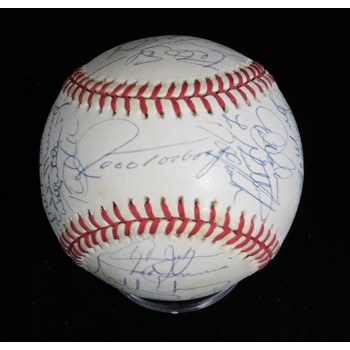 New York Mets 1992 Team Signed National League Baseball by 33 JSA Authenticated