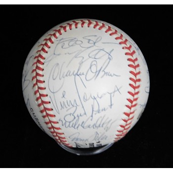 New York Mets 1992 Team Signed National League Baseball by 33 JSA Authenticated