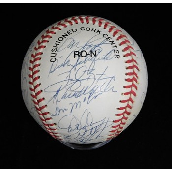 New York Mets 1992 Team Signed National League Baseball by 33 JSA Authenticated