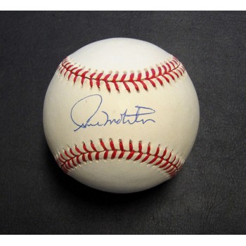 Paul Molitor Signed Official Rawlings American League Baseball MLB Authenticated