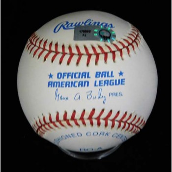 Paul Molitor Signed Official MLB American League Baseball MLB Authenticated