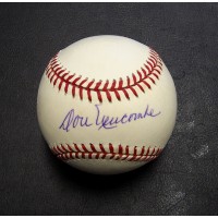 Don Newcombe Signed Official National League Baseball JSA Authenticated