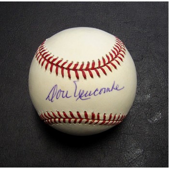 Don Newcombe Signed Official National League Baseball JSA Authenticated