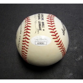 Don Newcombe Signed Official National League Baseball JSA Authenticated