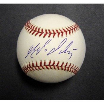 Magglio Ordonez Signed Rawlings Official Major League Baseball JSA Authenticated