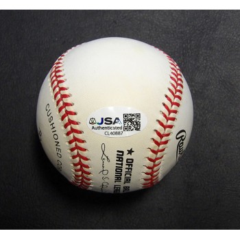 Rey Ordonez Signed Official Rawlings National League Baseball JSA Authenticated