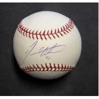 Dan Ortmeier Signed Rawlings MLB Major League Baseball JSA Authenticated
