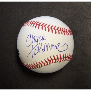 Chuck Palahniuk Novelist Signed MLB Major League Baseball JSA Authenticated