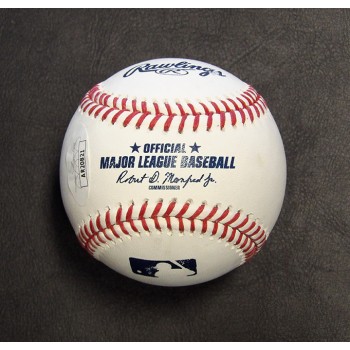 Chuck Palahniuk Novelist Signed MLB Major League Baseball JSA Authenticated