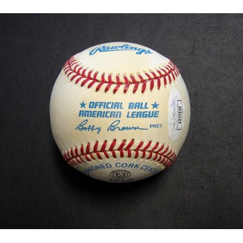 Rafael Palmeiro Signed Rawlings American League Baseball JSA Authenticated