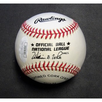 Tony Perez Signed Rawlings National League Baseball JSA Authenticated