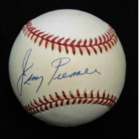 Jimmy Piersall Signed Official American League Baseball JSA Authenticated